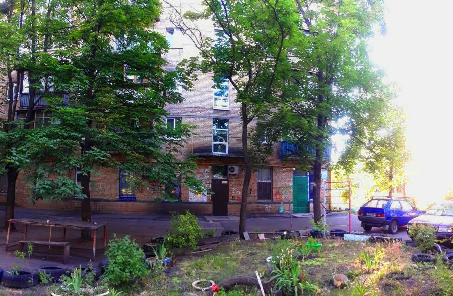 Однокомнатная Квартира На Улице Попудренко Kiew Exterior foto