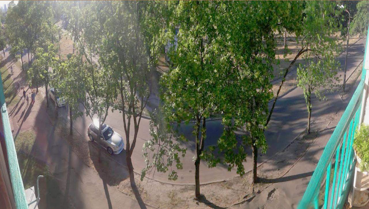 Однокомнатная Квартира На Улице Попудренко Kiew Exterior foto